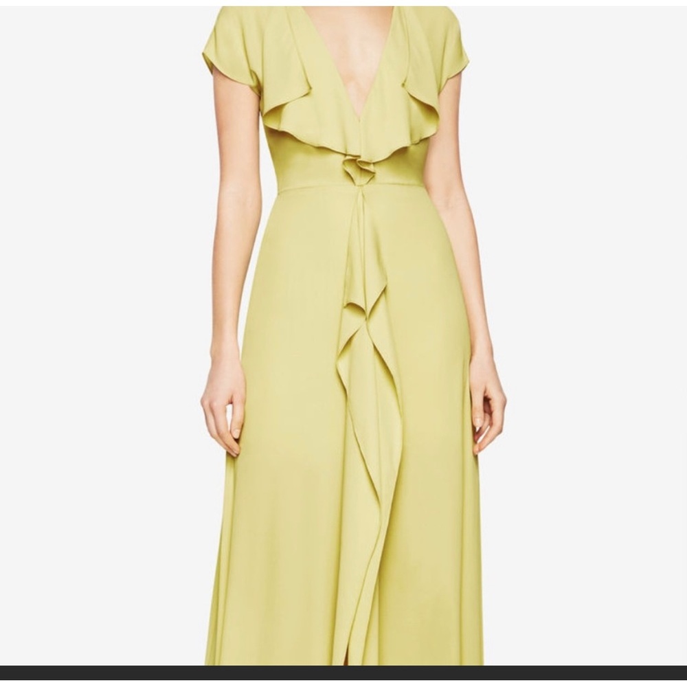 BCBG MAXAZRIA  Front Drape Dress